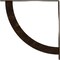 Ekena Millwork Bulwark Steel Bracket, Antiqued Brass 2"W x 24"D x 24"H BKTM02X24X24BUABS - alternate 4